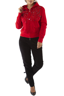 Куртка женская LAFEI-NIER IQ874-F красная 4XL