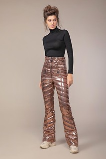 Брюки женские Naumi 19W851-00Z43 золотистые 42 RU