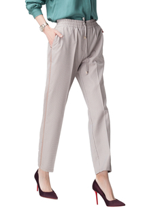 Брюки женские Vilatte D24.360 бежевые 42 RU