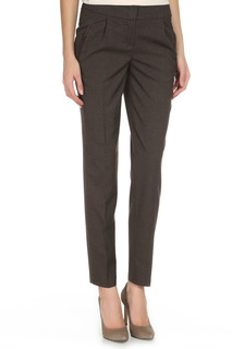 Брюки женские YARMINA 2202827 коричневые 46 RU