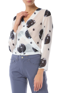 Блуза женская Adzhedo 70093 белая 3XL