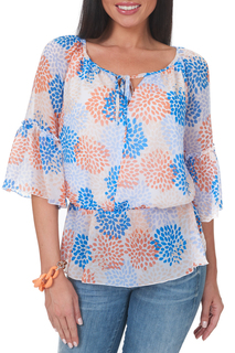 Блуза женская Argent ALBS70V53-1 белая 48 RU