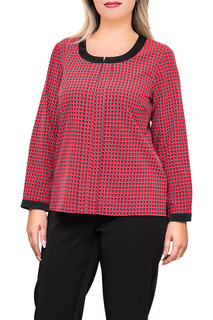 Блуза женская Balsako СВЕТЛАНА красная 52 RU