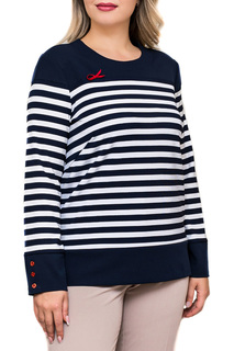 Блуза женская Balsako МОРЯЧКА синяя 2XL