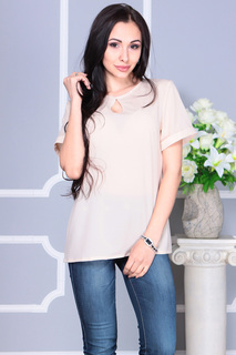 Блуза женская Dioni D203_19KR бежевая XS