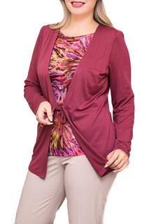 Блуза женская Balsako ФЛАМИНГО красная 46 RU/48 RU