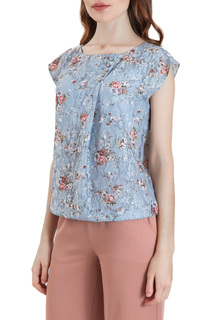 Блуза женская Chateau Fleur 475704/2031 голубая 48 RU