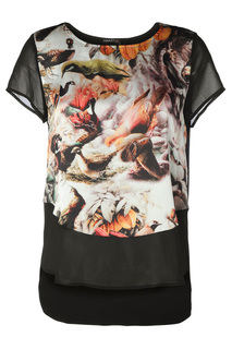 Блуза женская Apart 68390 черная 34 DE