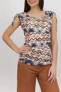 Блуза женская Chateau Fleur 455637/1571 коричневая 42 RU