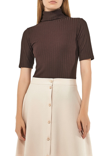 Блуза женская Alina Assi 15-508-010 коричневая 3XL