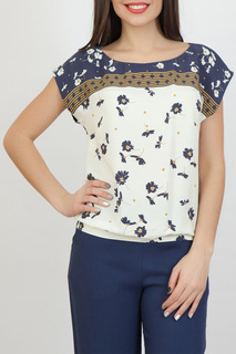 Блуза женская Chateau Fleur 455619/1291 белая 44 RU