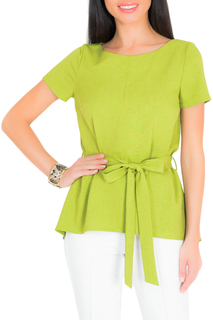 Блуза женская Argent ALBS8050 зеленая 44 RU