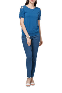 Блуза женская Helmidge 6876 синяя 24 UK