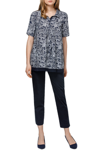 Блуза женская Helmidge 7316 синяя 54 RU