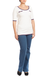 Блуза женская LAFEI-NIER H722490R белая 2XL