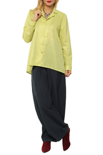 Блуза женская KATA BINSKA KONI 180345 желтая 52 EU