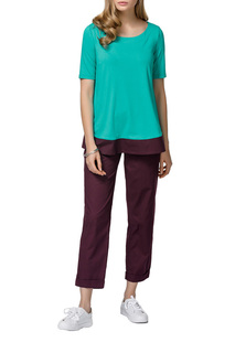 Блуза женская Helmidge 6990 зеленая 52 RU