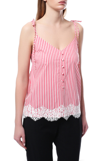 Блуза женская JIJIL JPE19CN151 оранжевая 40 IT