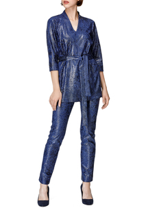 Блуза женская Helmidge 7967 синяя 14 UK