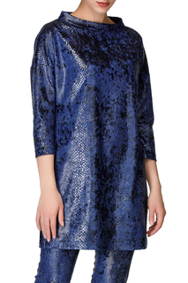 Блуза женская Helmidge 7847 синяя 18 UK