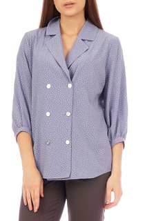 Блуза женская Lamiavita ЛА-С683(01) голубая 46 RU