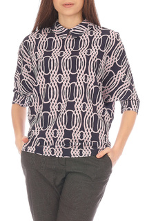 Блуза женская Lamiavita ЛА-В326-4(41) синяя 46 RU