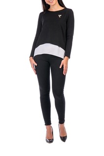 Блуза женская Mankato М-765(01) черная 48 RU