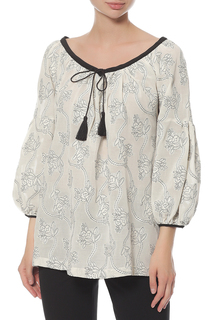 Блуза женская Max Mara Studio 61910871/01 бежевая 42 IT