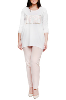 Блуза женская Leshar 50701 белая 50 RU