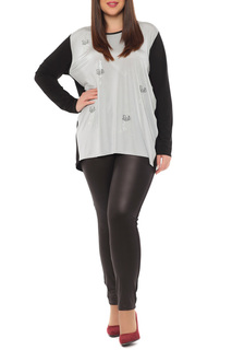 Блуза женская Leshar 52801 серая 60 RU