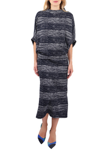 Блуза женская ODEKS-STYLE OD78-2-1-28 синяя 50 RU