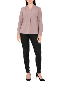 Блуза женская Mankato М-1035(03) коричневая 54 RU