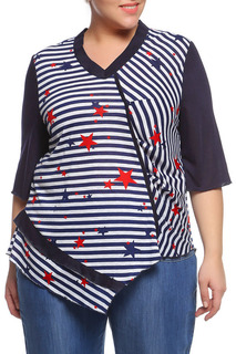 Блуза женская SHALLE 22/42564 синяя 60 RU