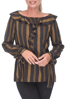 Блуза женская Петербургский Швейный Дом 1160-1 черная 44 RU