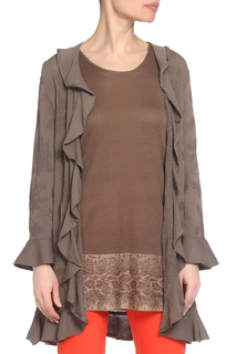 Кардиган женский Marina Rinaldi 2343111/380/022 коричневый S