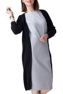 Кардиган женский Vilatte D31.351 черный 44 RU