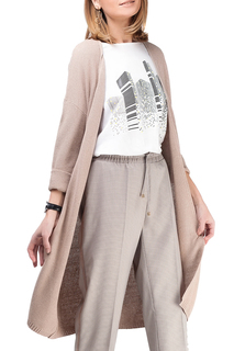 Кардиган женский Vilatte D31.351 бежевый 42 RU