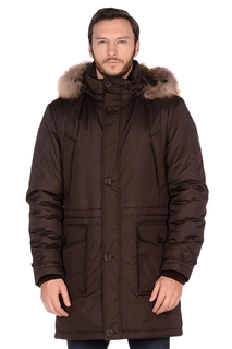 Куртка мужская BAZIONI 4029 M LERNER CHOCO коричневая 54 RU