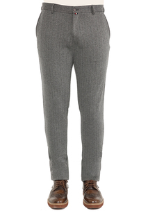 Брюки мужские BAWER DZ1112008-04 белые 52 EU