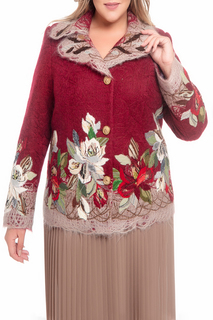 Куртка женская Yukostyle 799 красная 58 RU