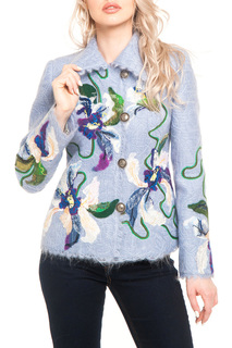 Жакет женский Yukostyle 778 голубой 46 RU