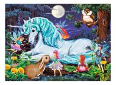 Пазл ravensburger «зачарованный лес» xxl 100 элем.