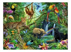 Пазл ravensburger «джунгли» xxl 200 элем.