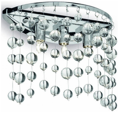 Настенный светильник Ideal Lux Neve AP3 Cromo