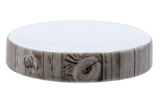 Мыльница Woody бежевый/коричневый Ridder