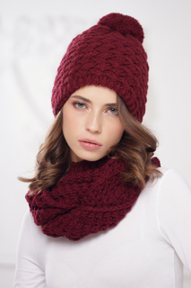 Бини женский Siberika 1060 бордовый