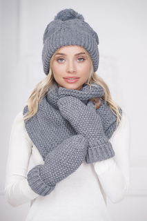 Бини женский Siberika 1046 серый