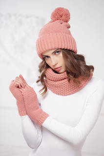 Бини женский Siberika 1016 розовый