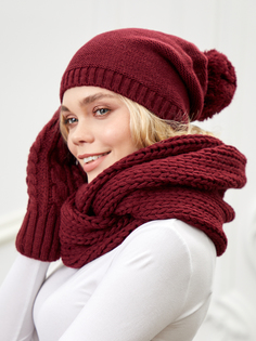 Бини женский Siberika 1011 бордовый