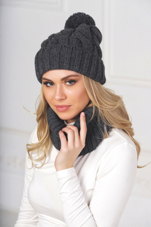 Бини женский Siberika 1028 серый